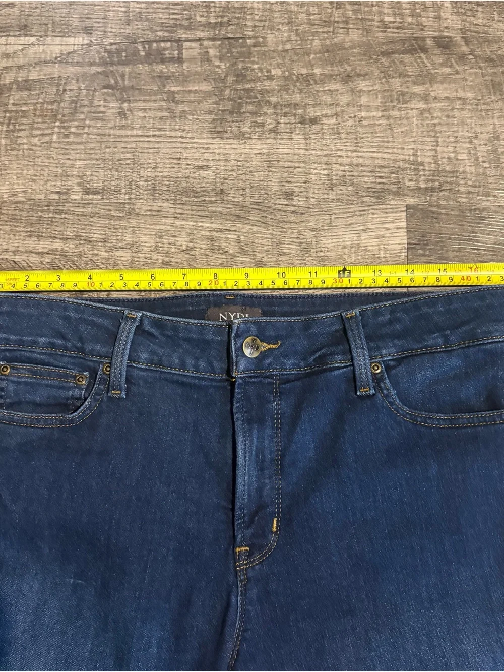 NYDJ Jeans Women’s 14 Blue Barbara Bootcut